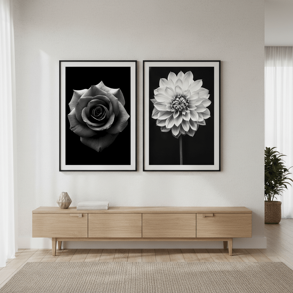 Paired Petals by Peter Attard wall - art - picture - poster