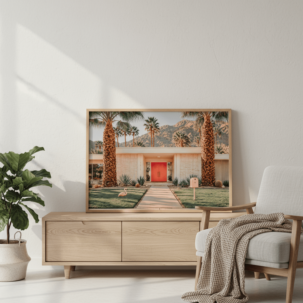 Palm Springs Landscape Paradise Wall Art wall - art - picture - poster