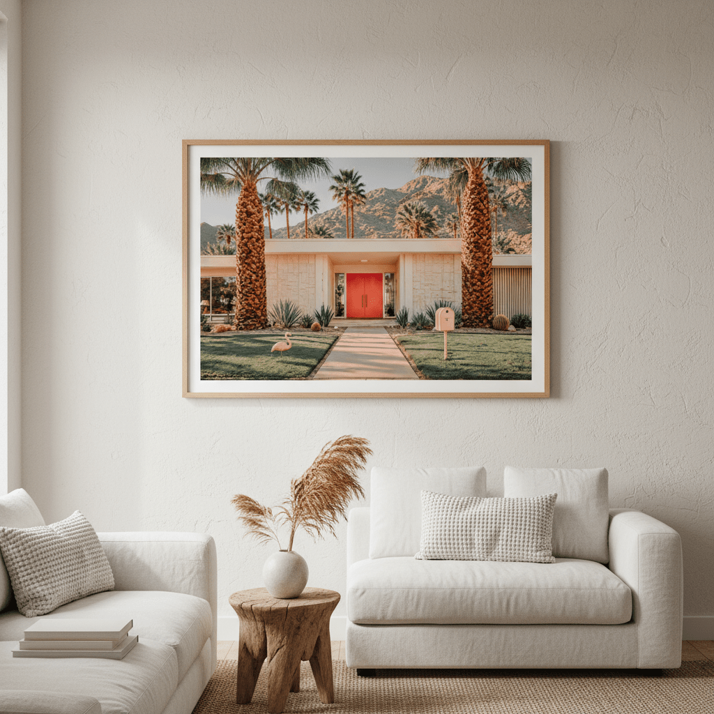 Palm Springs Landscape Paradise Wall Art wall - art - picture - poster