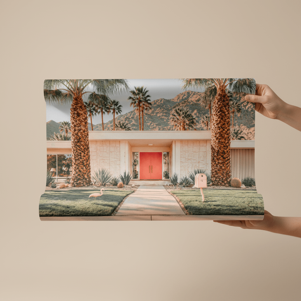 Palm Springs Landscape Paradise Wall Art wall - art - picture - poster