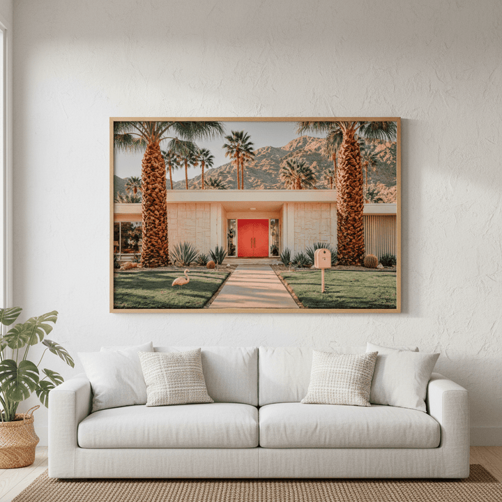 Palm Springs Landscape Paradise Wall Art wall - art - picture - poster