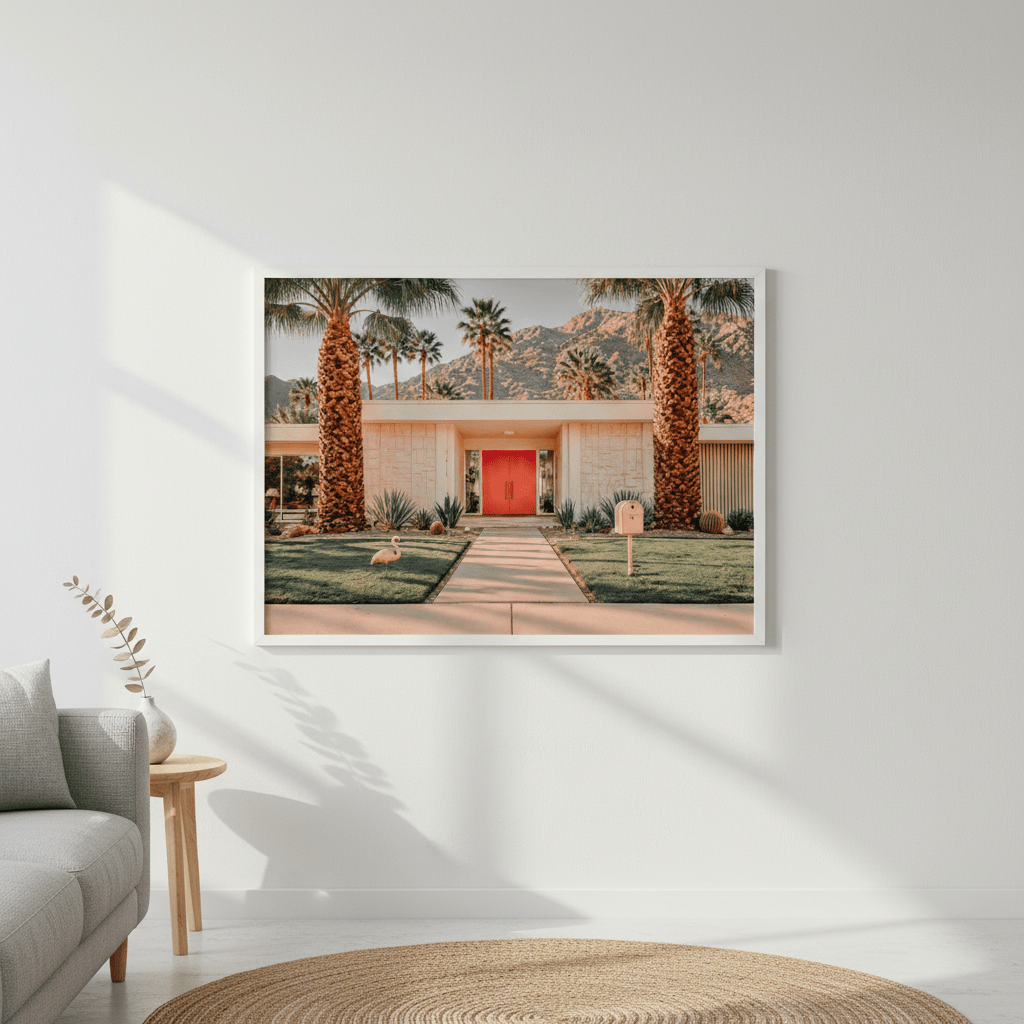 Palm Springs Landscape Paradise Wall Art wall - art - picture - poster