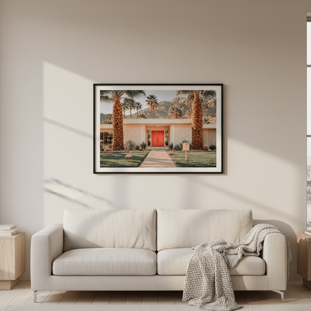 Palm Springs Landscape Paradise Wall Art wall - art - picture - poster