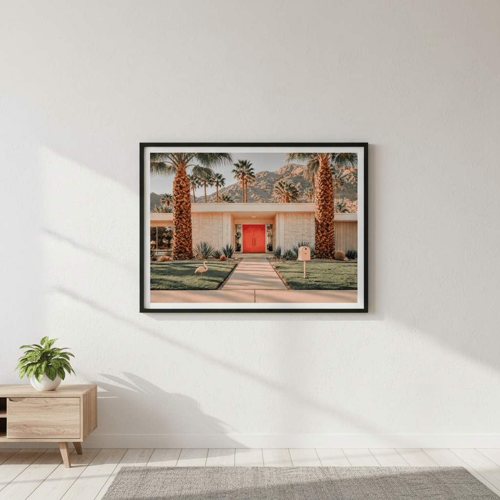 Palm Springs Landscape Paradise Wall Art wall - art - picture - poster