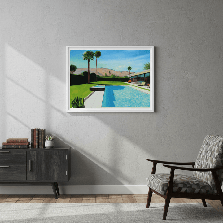 Palm Springs Monday by Ieva Baklane wall - art - picture - poster