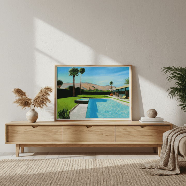 Palm Springs Monday by Ieva Baklane wall - art - picture - poster