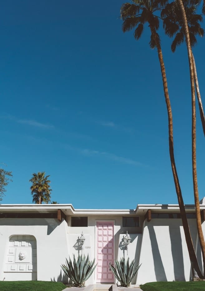 Palm Springs Pink Door  By Bethany Young