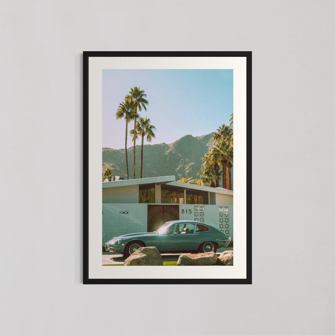 Palm Springs Vintage Muscle Car Wall Art - Style My Wall