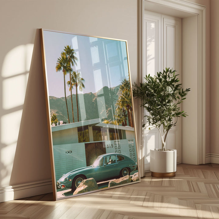 Palm Springs Vintage Muscle Car Wall Art - Style My Wall