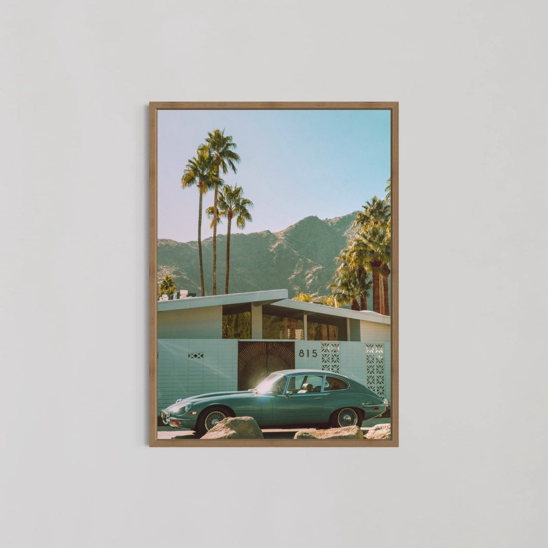 Palm Springs Vintage Muscle Car Wall Art - Style My Wall