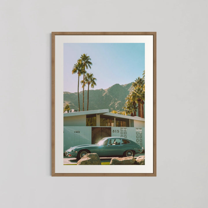 Palm Springs Vintage Muscle Car Wall Art - Style My Wall