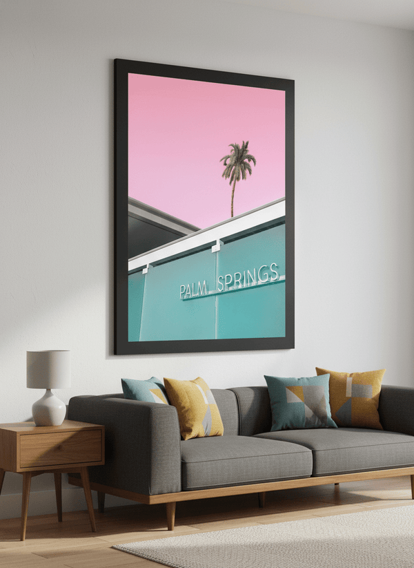 Palm Springs Welcome Sign By Tom Windeknecht