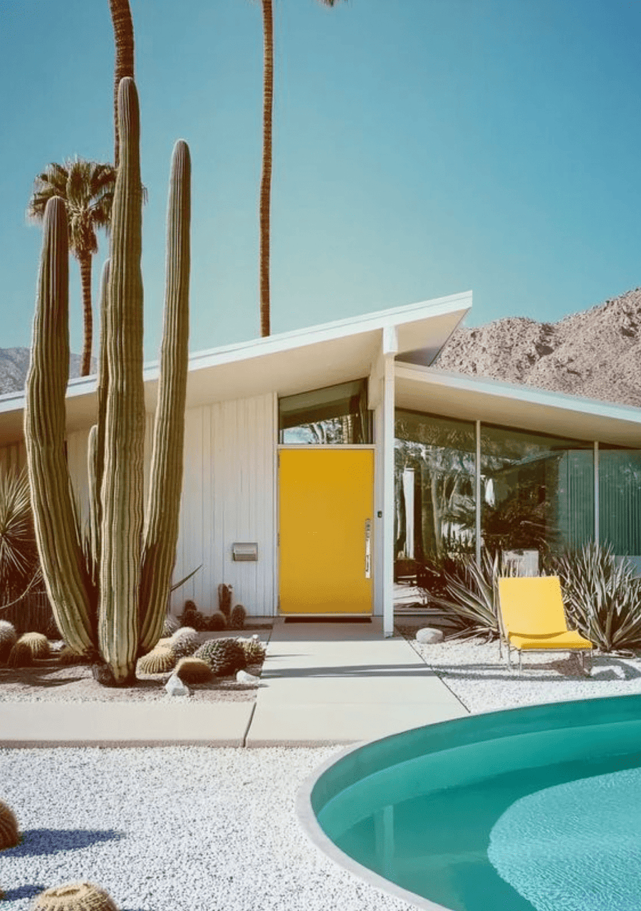 Palm Springs Yellow Door Coastal Getaway