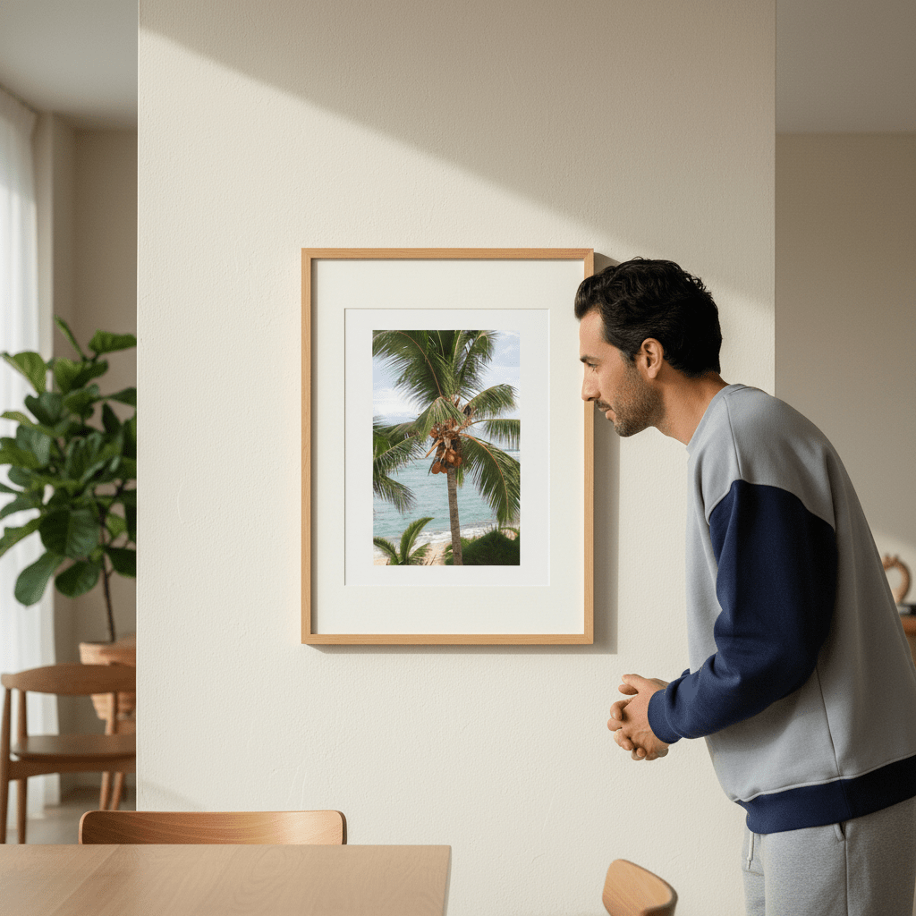 Palm Window by Colton Jones wall - art - picture - poster