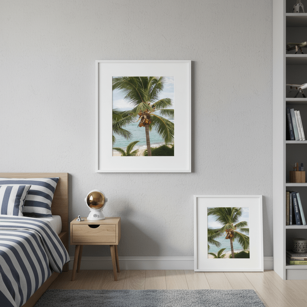 Palm Window by Colton Jones wall - art - picture - poster