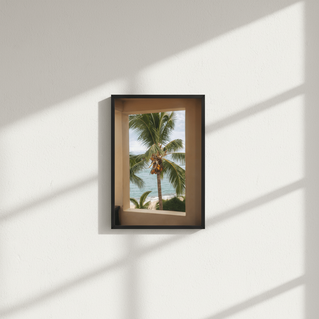 Palm Window by Colton Jones wall - art - picture - poster