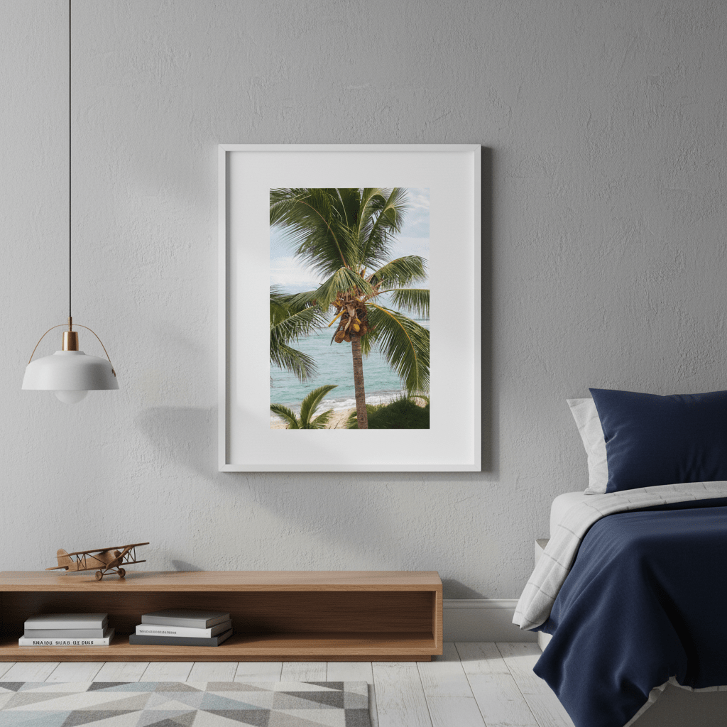 Palm Window by Colton Jones wall - art - picture - poster