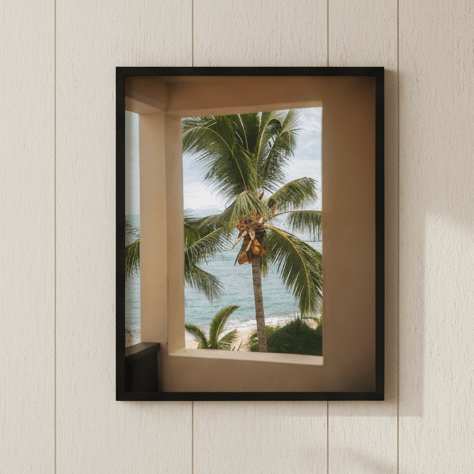 Palm Window by Colton Jones wall - art - picture - poster