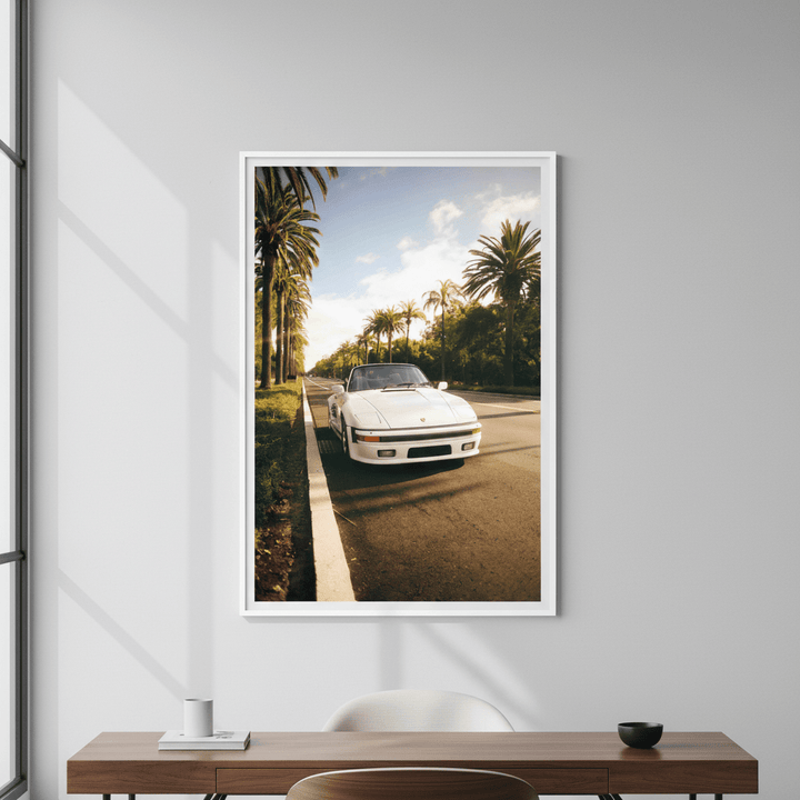 Palms & Porsche by Gelica Peralta wall - art - picture - poster