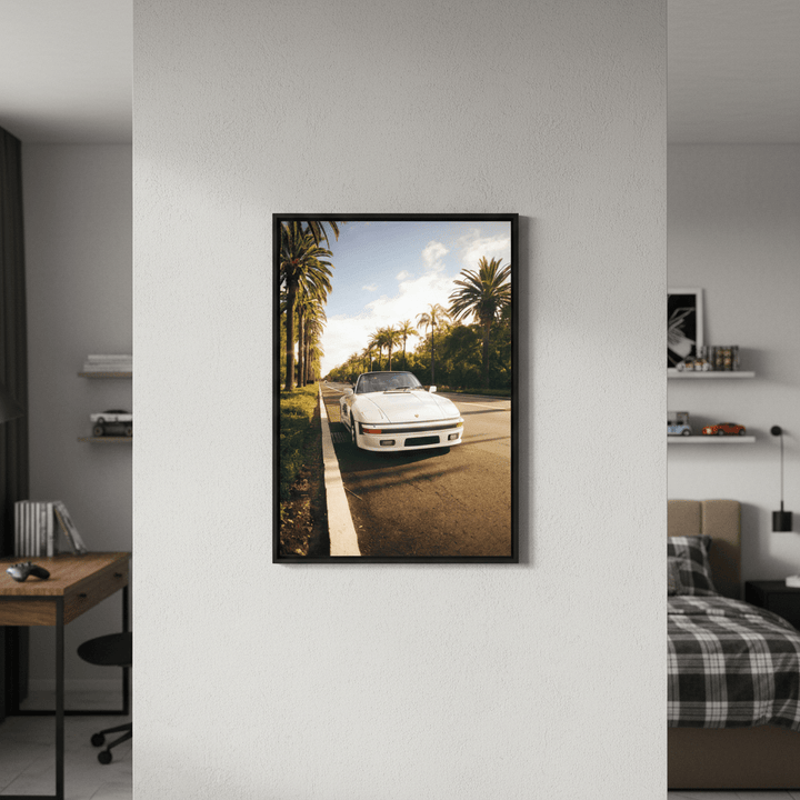 Palms & Porsche by Gelica Peralta wall - art - picture - poster