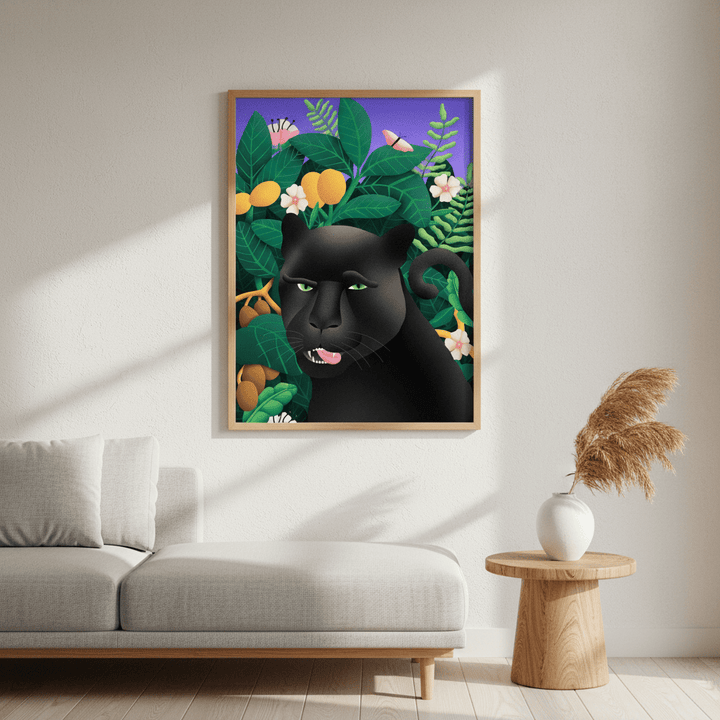 Panther by Manne Jalilian wall - art - picture - poster
