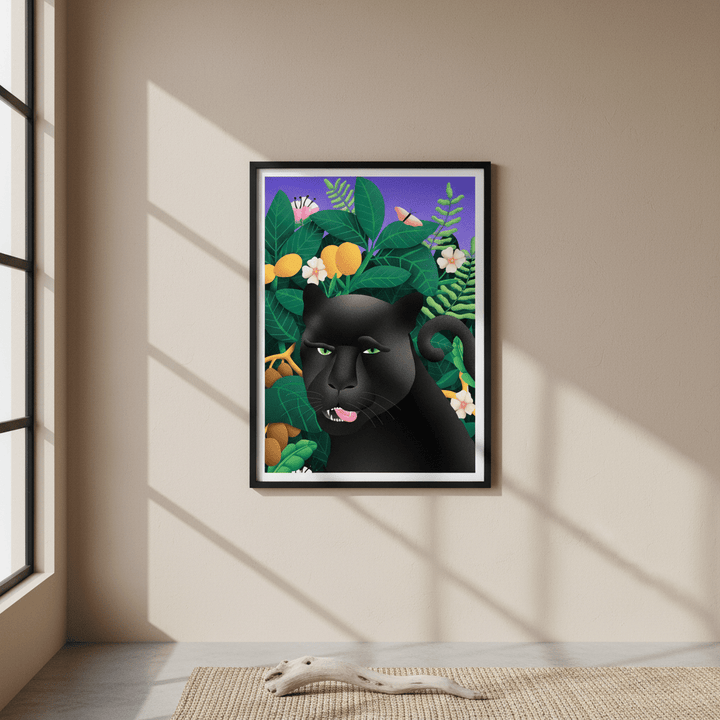 Panther by Manne Jalilian wall - art - picture - poster
