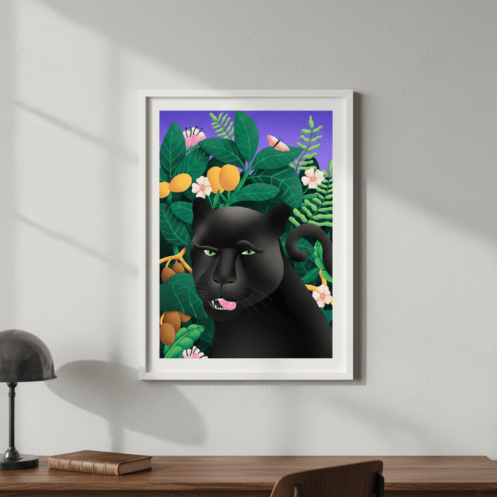 Panther by Manne Jalilian wall - art - picture - poster