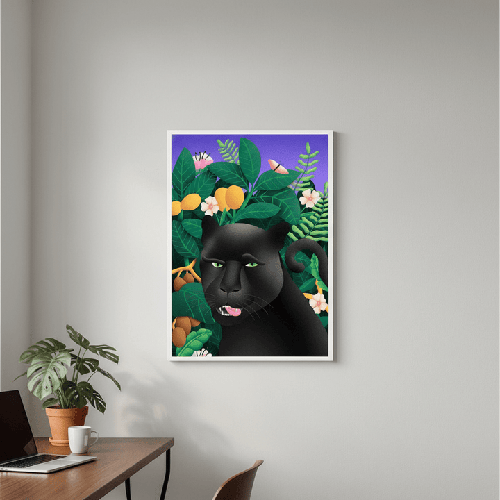 Panther by Manne Jalilian wall - art - picture - poster