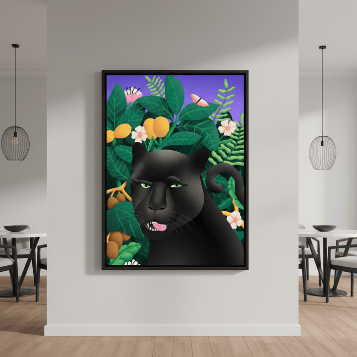 Panther by Manne Jalilian wall - art - picture - poster