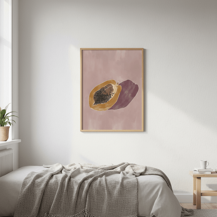 Papaya by Ivy Green Illustrations wall - art - picture - poster