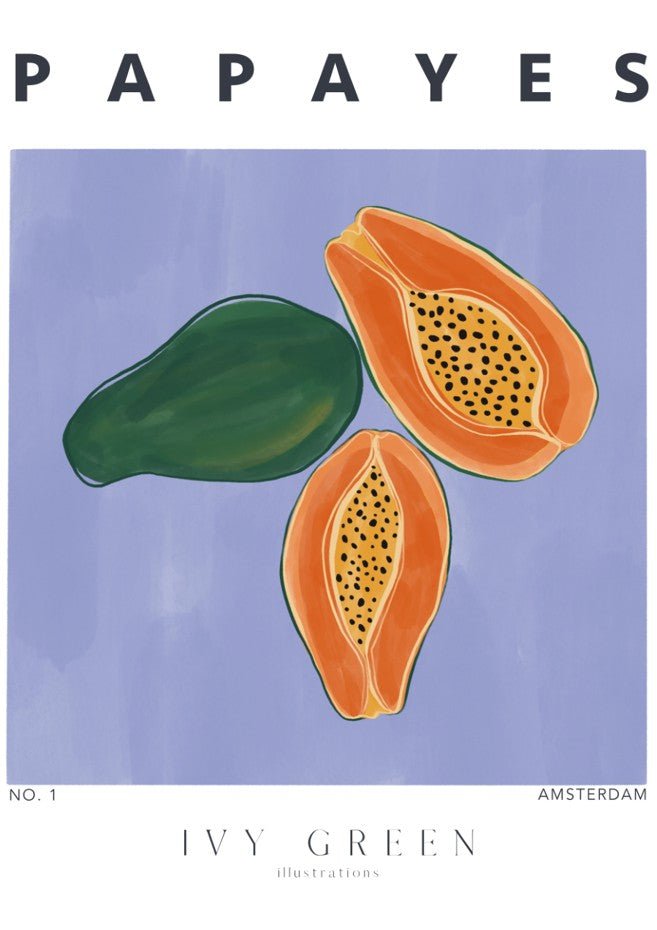 Papayes by Ivy Green Illustrations