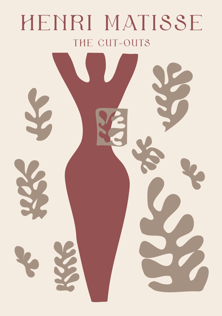 Paper Femme by Henri Matisse,frame