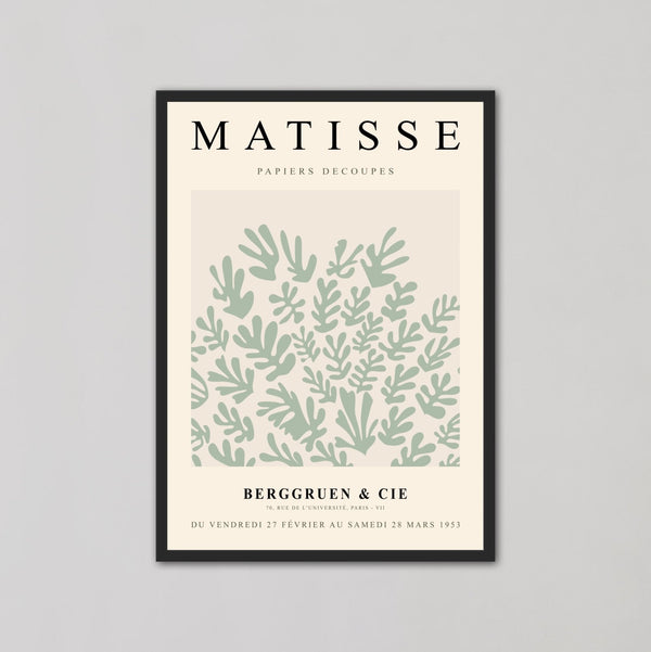 Papiers Decoupes Berggruen & Cie 1946 Green Coral By Henri Matisse