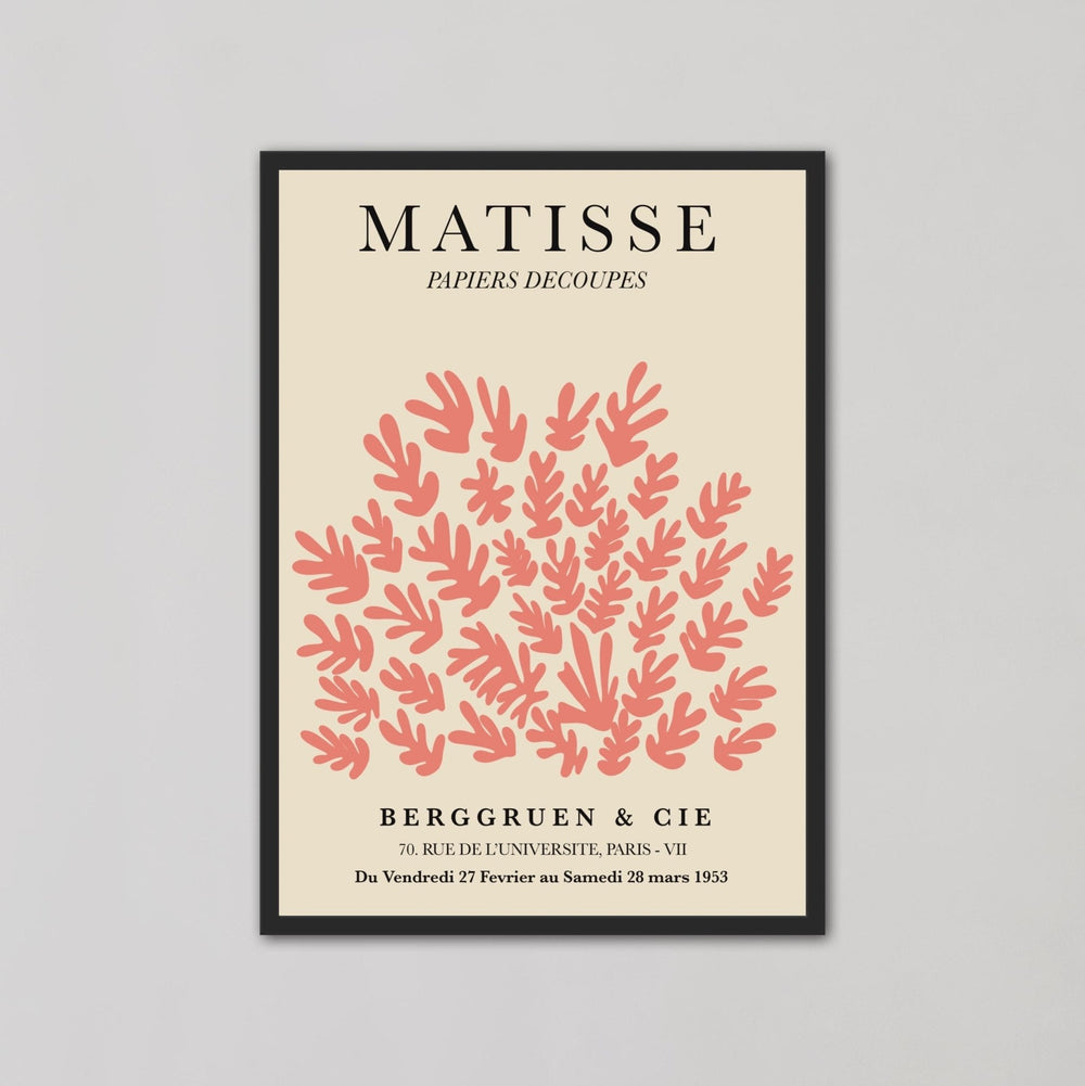 Papiers Decoupes Berggruen & Cie 1946 Orange Coral By Henri Matisse - Style My Wall