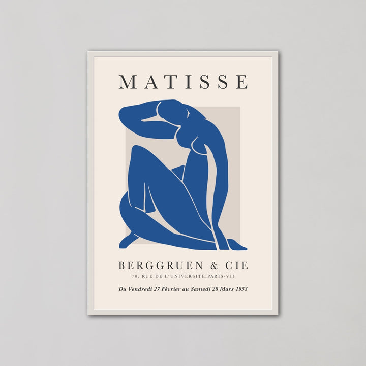 Papiers Decoupes Berggruen & Cie Blue By Henri Matisse - Style My Wall