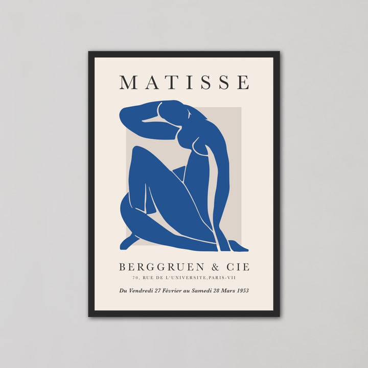 Papiers Decoupes Berggruen & Cie Blue By Henri Matisse - Style My Wall