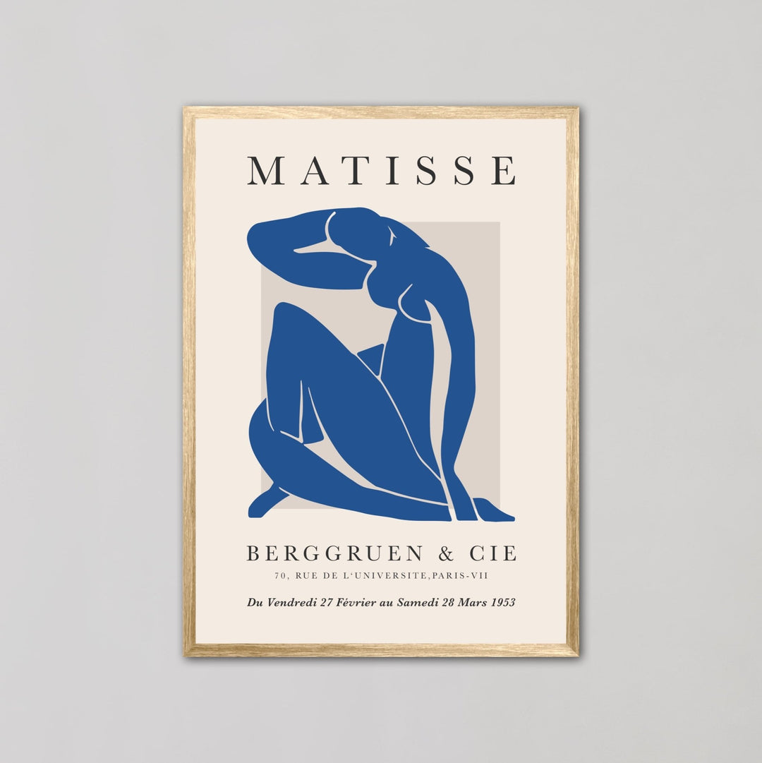 Papiers Decoupes Berggruen & Cie Blue By Henri Matisse - Style My Wall