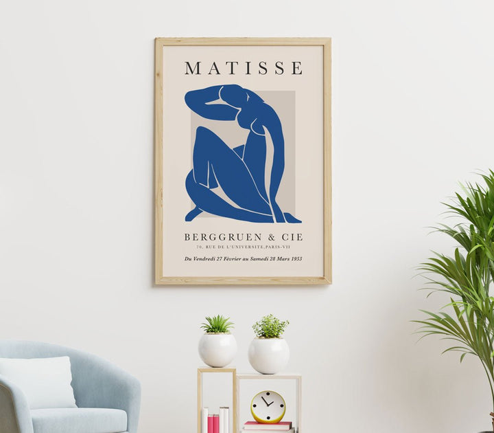 Papiers Decoupes Berggruen & Cie Blue By Henri Matisse - Style My Wall