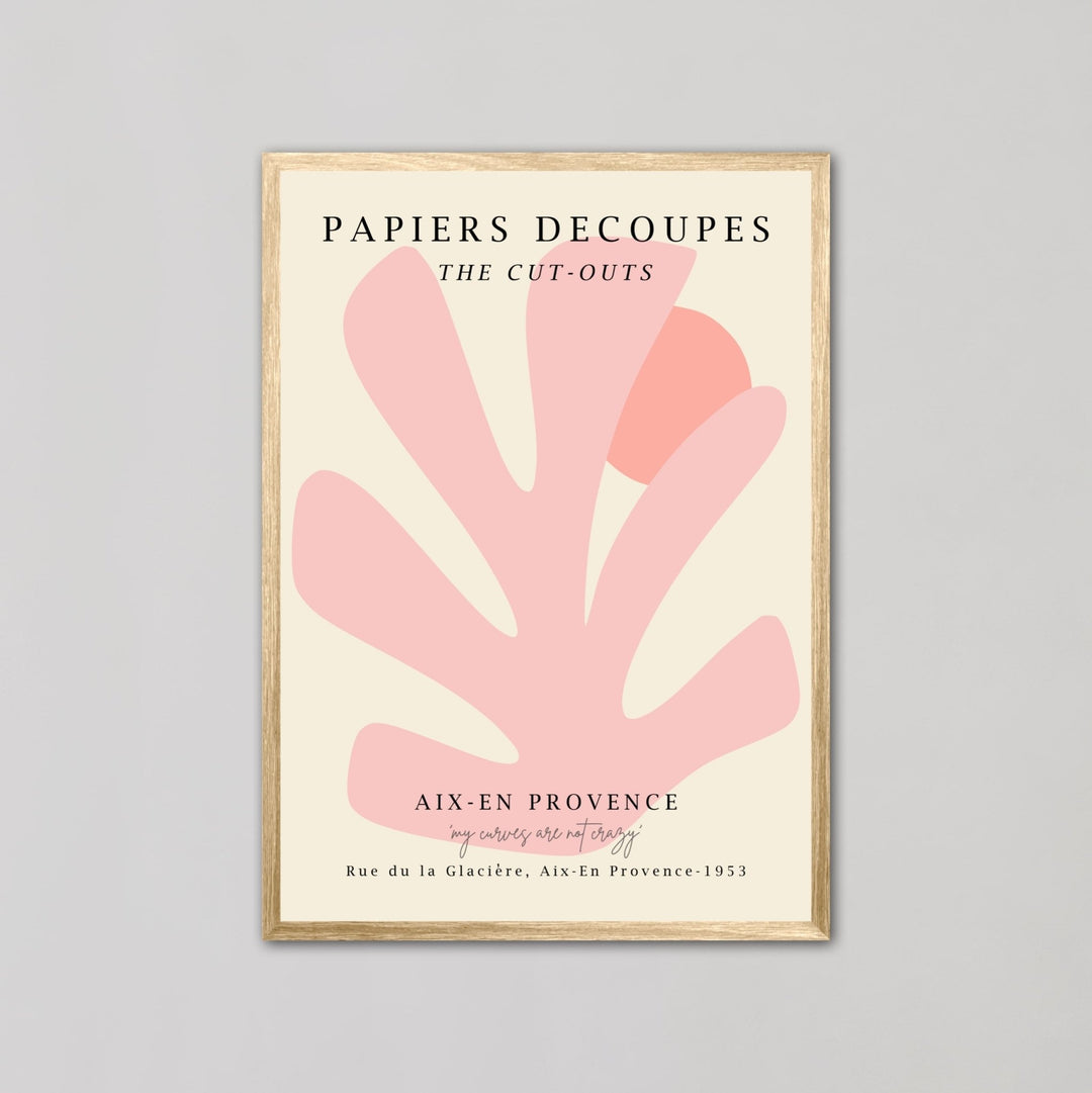 Papiers Decoupes Cut Out Pink by Henri Matisse - Style My Wall