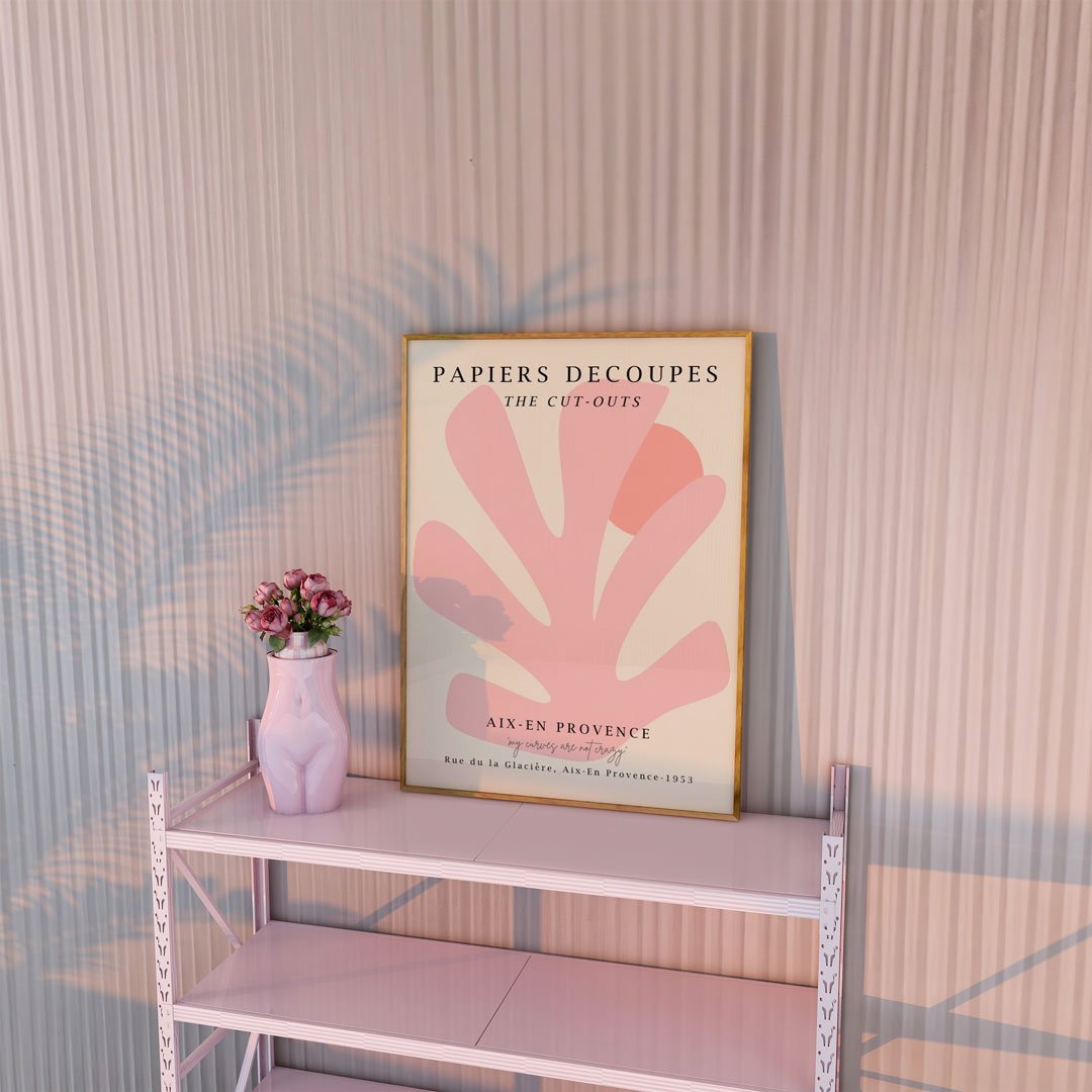 Papiers Decoupes Cut Out Pink by Henri Matisse - Style My Wall