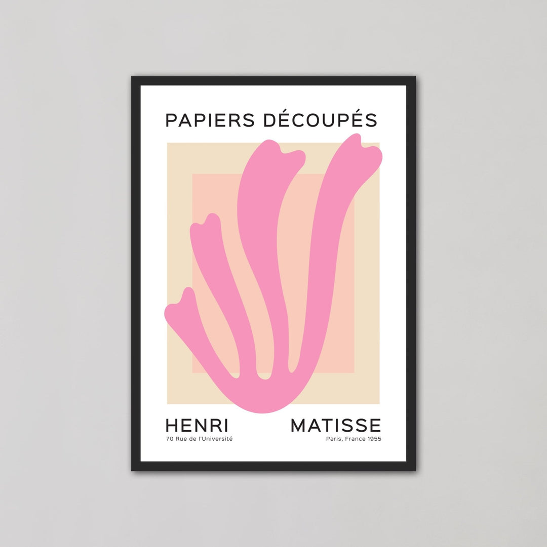 Papiers Decoupes Cutout Pink by Henri Matisse - Style My Wall