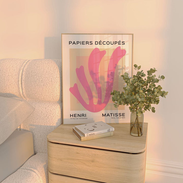 Papiers Decoupes Cutout Pink by Henri Matisse - Style My Wall