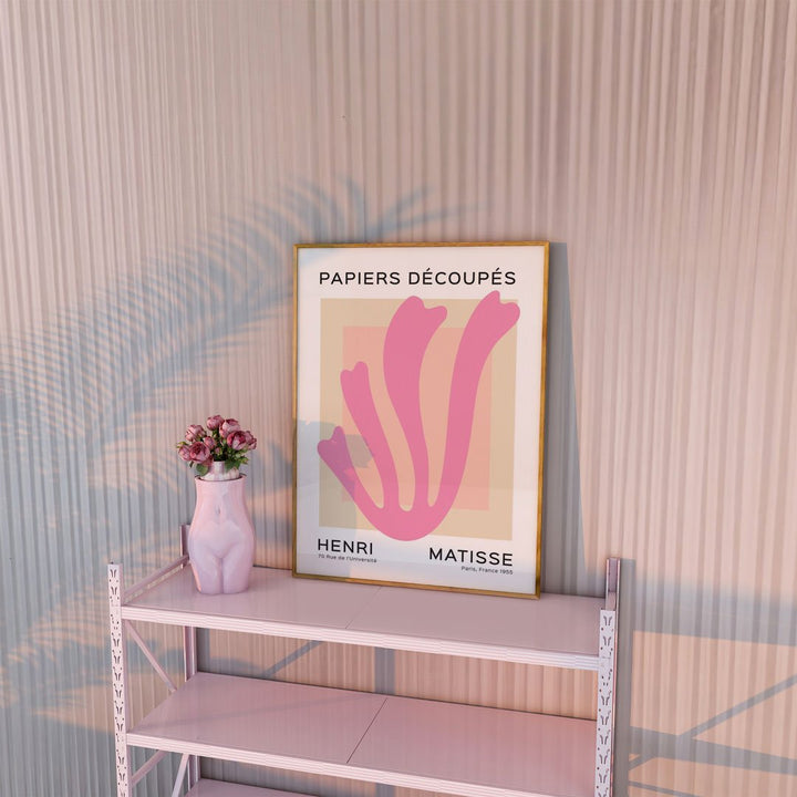 Papiers Decoupes Cutout Pink by Henri Matisse - Style My Wall