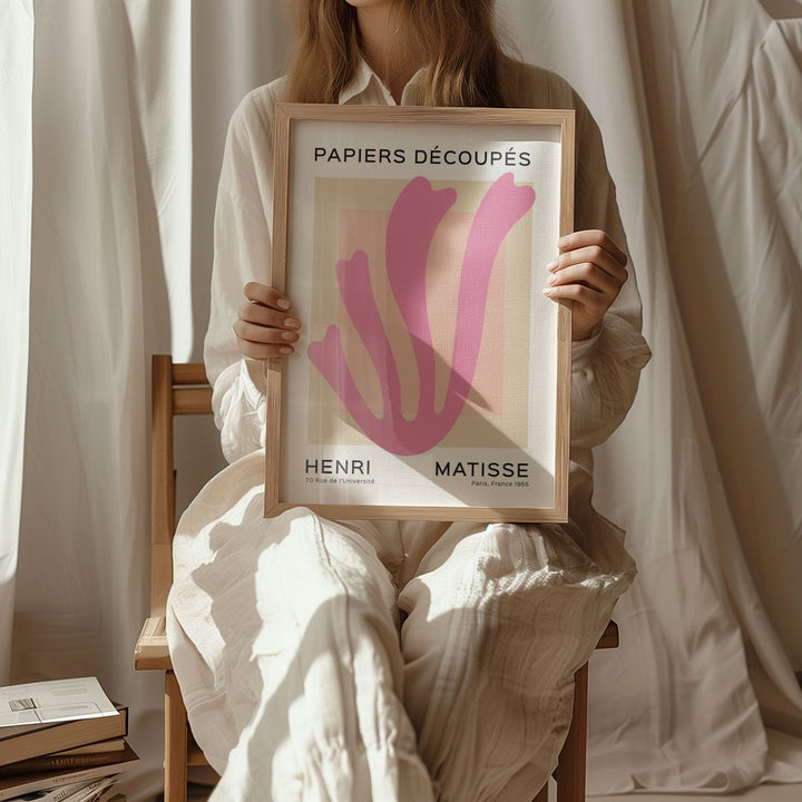 Papiers Decoupes Cutout Pink by Henri Matisse - Style My Wall