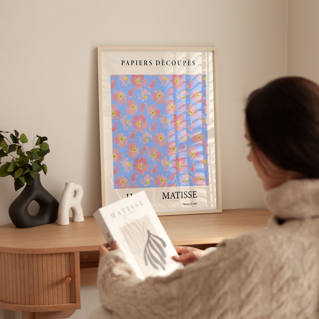 Papiers Decoupes Pink By Henri Matisse - Style My Wall