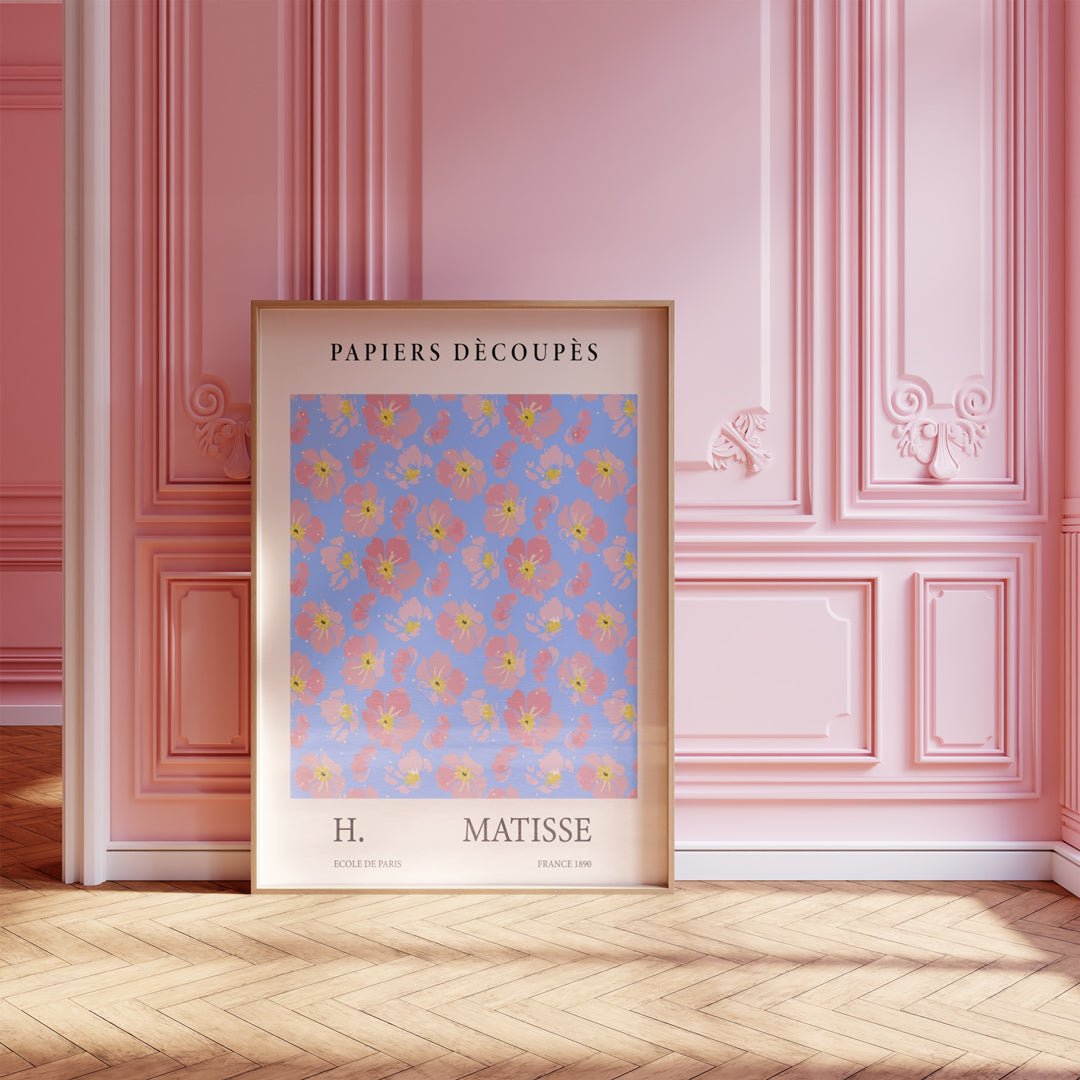 Papiers Decoupes Pink By Henri Matisse - Style My Wall