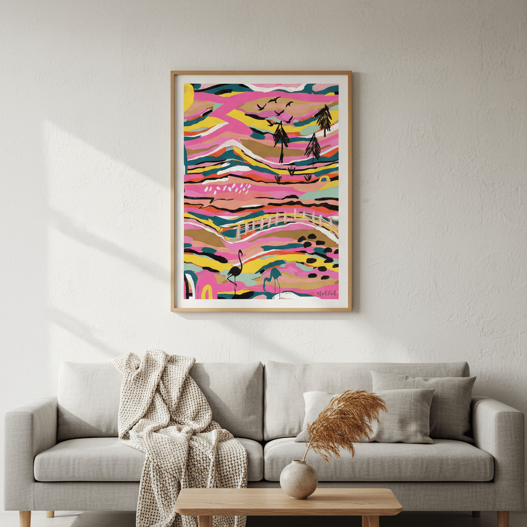 Paradise by Inkheart Designs wall - art - picture - poster