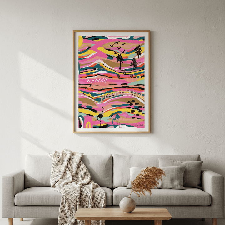 Paradise by Inkheart Designs wall - art - picture - poster