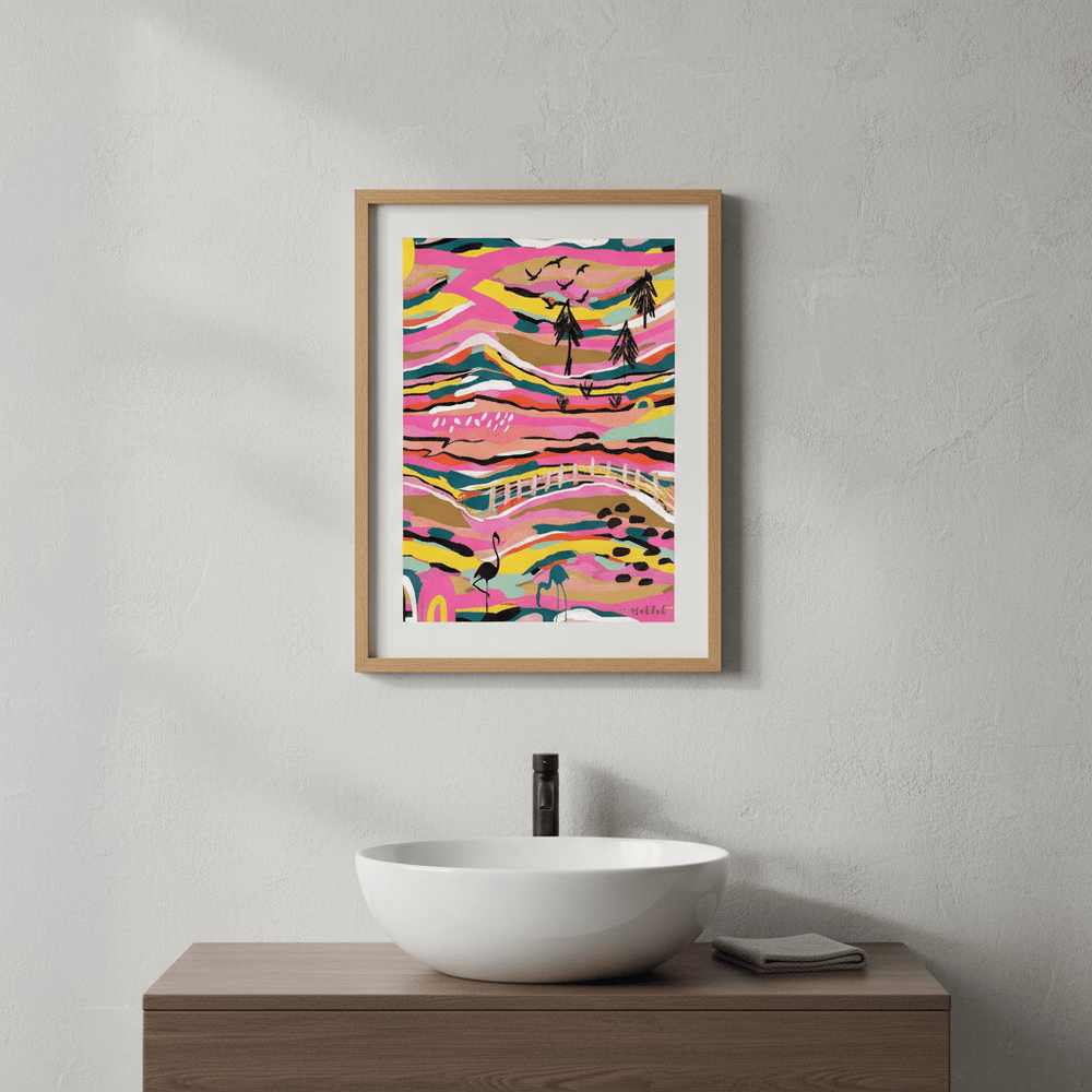 Paradise by Inkheart Designs wall - art - picture - poster