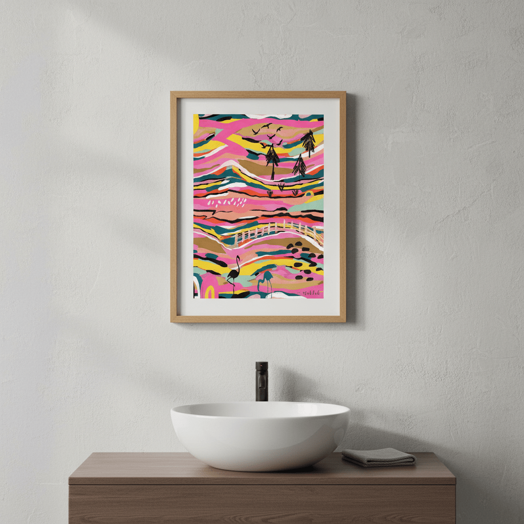 Paradise by Inkheart Designs wall - art - picture - poster